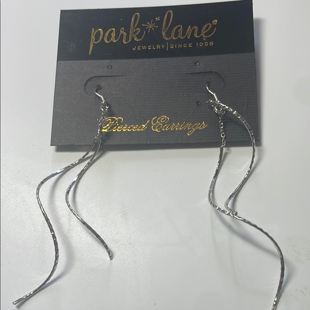 Park Lane Twisted Silver Earrings
